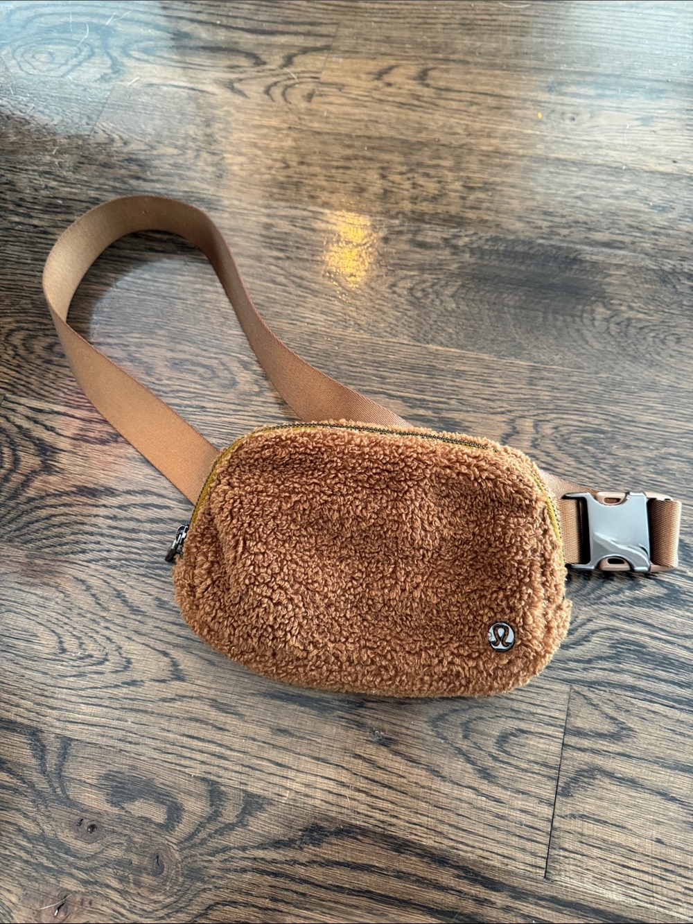 lululemon athletica Brown Sherpa Belt Bag